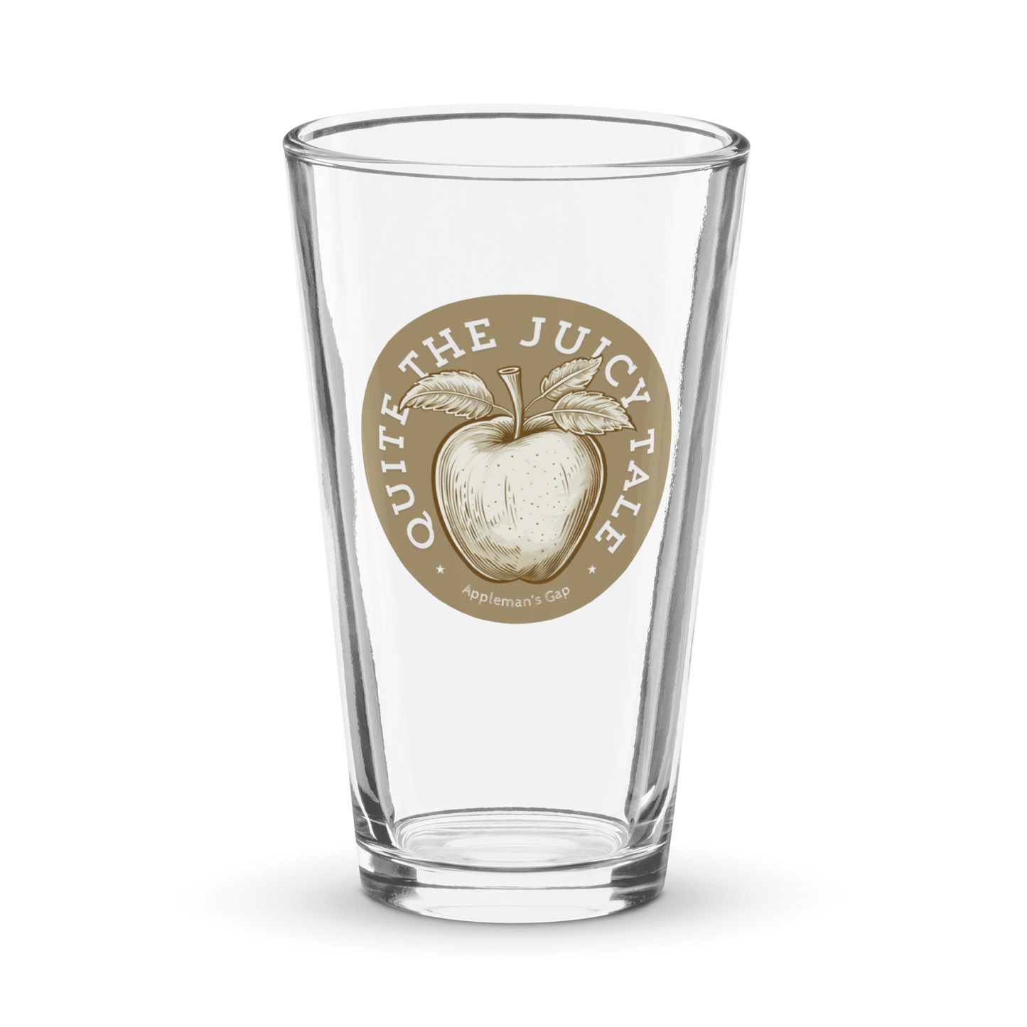 Quite the Juicy Tale Vintage Shaker Pint Glass